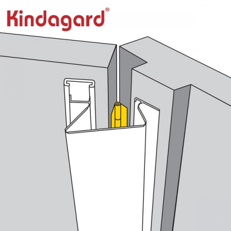 Kindagard Door Hinge Guard - Reddiseals Ltd